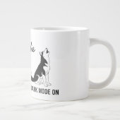 Personalized Husky Bark Mode Mug Wrap – Funny Dog (Droite)