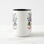Personalized Hydrangea Flower Name Mug Gift Mok (Midden)