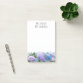 Personalized Hydrangea Flower Teacher Appreciation Post-it® Notes (Kantoor)