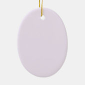 Personalized"I Love You Because"Checklist Romantic Keramisch Ornament (Achterkant)