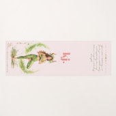 Personalized Illustrated Taurus Zodiac Quote Yogamat (Voorkant (horizontaal))