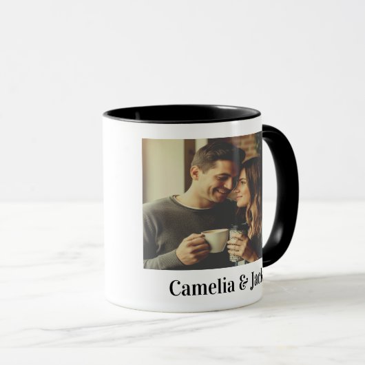 Personalized Image and text  Mok (Voorkant rechts)