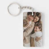 Personalized image keychain, Personalized text Sleutelhanger (Voorkant)