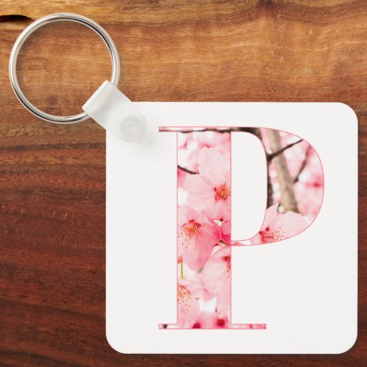 Personalized Initial Name Traits Keychain Gift (Voorkant)