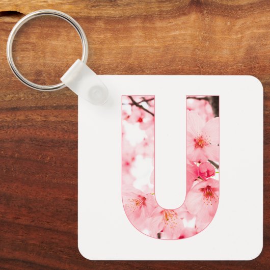 Personalized Initial Name Traits Keychain Gift (Voorkant)