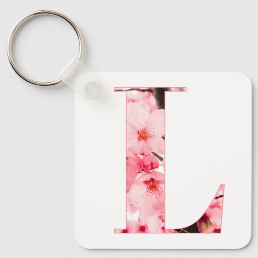 Personalized Initial Name Traits Keychain Gift (Voorkant)