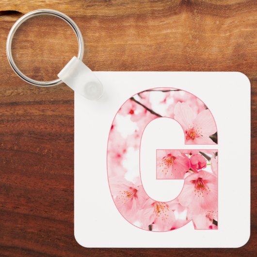 Personalized Initial Name Traits Keychain Gift (Voorkant)