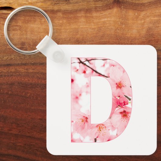 Personalized Initial Name Traits Keychain Gift (Voorkant)