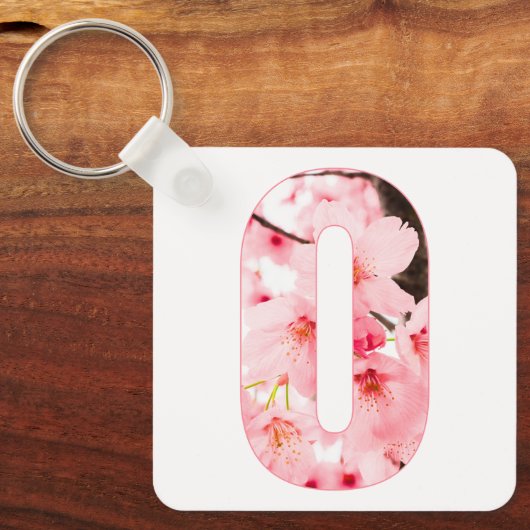 Personalized Initial Name Traits Keychain Gift (Voorkant)