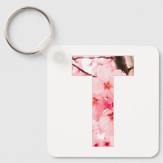 Personalized Initial Name Traits Keychain Gift (Voorkant)