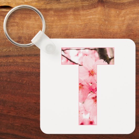 Personalized Initial Name Traits Keychain Gift (Voorkant)