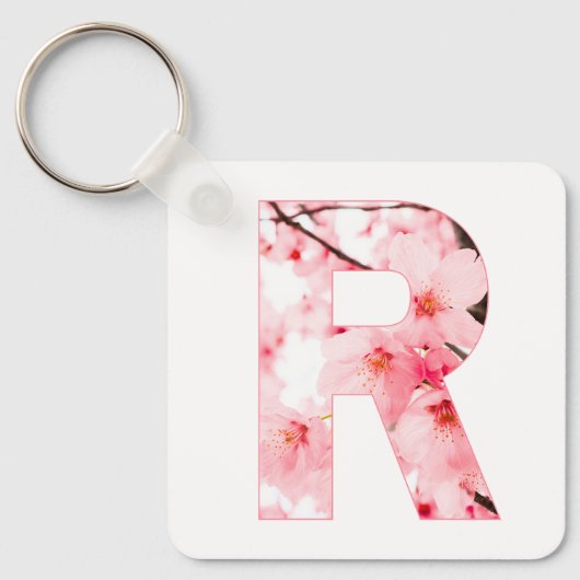 Personalized Initial Name Traits Keychain Gift (Voorkant)