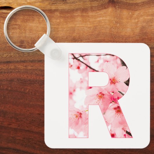 Personalized Initial Name Traits Keychain Gift (Voorkant)