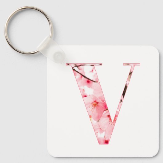 Personalized Initial Name Traits Keychain Gift (Voorkant)