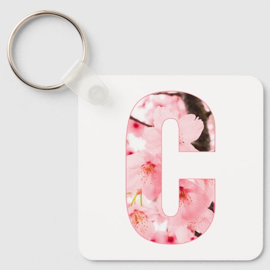 Personalized Initial Name Traits Keychain Gift (Voorkant)