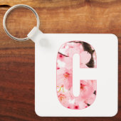 Personalized Initial Name Traits Keychain Gift (Voorkant)