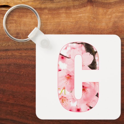 Personalized Initial Name Traits Keychain Gift (Voorkant)