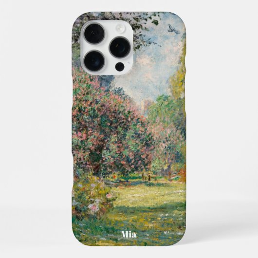 Personalized Iphone Case Monet Art iPhone Hoesje (Achterkant)
