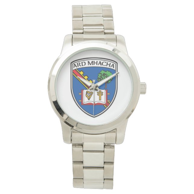 Personalized Irish County Mannen Watches Co.Armagh Horloge (Voorkant)