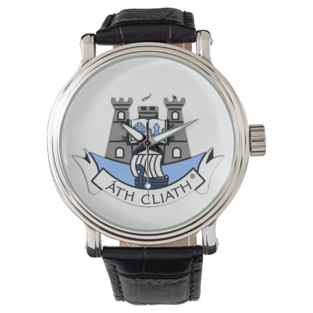 Personalized Irish County Mannen Watches Co. Dubli Horloge (Voorkant)