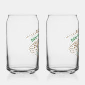 Personalized Irish Pub Blikvorm Glas (Rechts)
