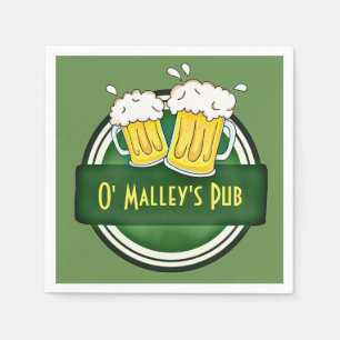 Personalized Irish Pub Servetten