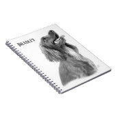 Personalized Irish Setter Notitieboek (Rechterzijde)