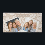 Personalized Ivory Lace Bridal Elegant Vintage<br><div class="desc">Delicate lace is one of those motifs that seems timeless right away. The grandeur of traditional lace designs is captured in this personalized ivory lace floral collection, which also features a contemporary personalized touch. The design combines softness, sophistication, and adaptability, drawing inspiration from delicate floral textures and old lace fabrics....</div>