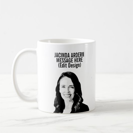 PERSONALIZED JACINDA ARDERN KOFFIEMOK (Links)