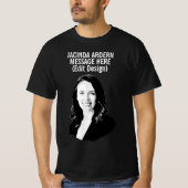 PERSONALIZED JACINDA ARDERN T-SHIRT (Voorkant)