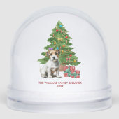 Personalized Jack Russel Terrier Dog Christmas (Avant)