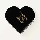 Personalized Jesus & Coffee Heart Journal (Dos)
