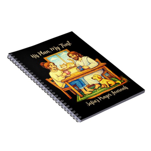 Personalized Jesus Gift Journal & Notebook (Côté Droit)