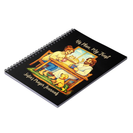 Personalized Jesus Gift Journal & Notebook (Côté gauche)