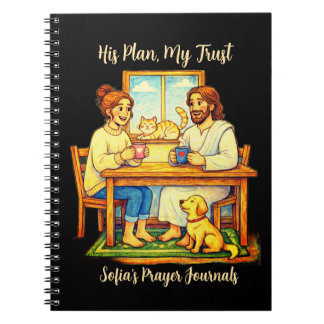 Personalized Jesus Gift Journal & Notebook