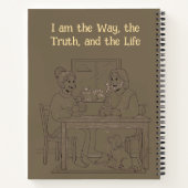 Personalized Jesus Sepia Luxury Journal (Dos)