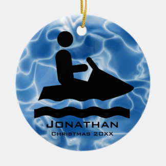 Personalized Jet Ski Ornament