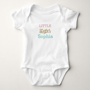 PERSONALIZED JONGERE ZUSTER one-piece Romper