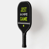 Personalized Just One More Game Funny Pickleball Paddle (Links)