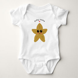 Personalized Kawaii Starfish Cute Ocean Gift Romper