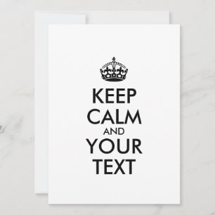 Personalized KEEP CALM and YOUR