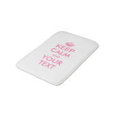 Personalized KEEP CALM and YOUR Badmat (Gekanteld)