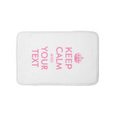 Personalized KEEP CALM and YOUR Badmat (Voorkant)