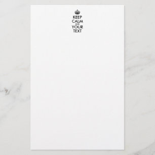 Personalized KEEP CALM and YOUR Briefpapier