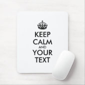 Personalized KEEP CALM and YOUR Muismat (Met muis)
