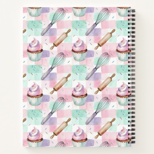 Personalized Keepsake Recipe Fill-In Notitieboek (Achterkant)