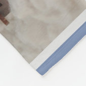 Personalized Kids Future Pilot with Photo & Name Fleece Deken (Hoek)