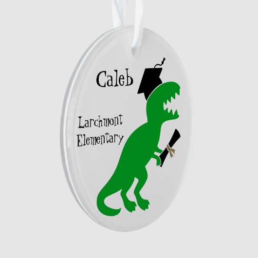 Personalized Kids Graduation Dinosaur (devant)
