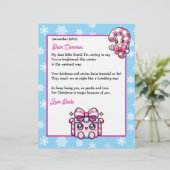 Personalized Kid's Letter from Santa  (Staand voorkant)