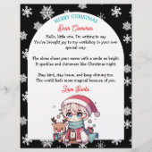 Personalized Kid's Letter from Santa  (Voorkant)